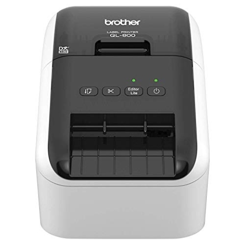 Brother Ql-800 Direkt Wärme Farbe 300 X 600Dpi Schwarz, Grau - Etikettendrucker (Direkt Wärme, 300 X 600 Dpi, Zentrum, Links, Schwarz, Rot, Raster_P, Verkabelt)
