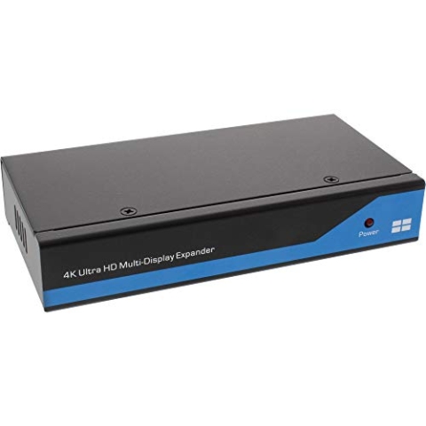InLine 57831I Displayport zu HDMI 2x2 Videowand Splitter, 1 Eingang auf 4 Ausgänge, 4K2K