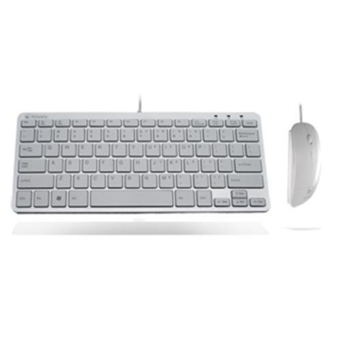 Atlantis Land Argo 900 Combo USB QWERTY Italienisch - Tastaturen (Mini, Verkabelt, USB, QWERTY, Maus enthalten)