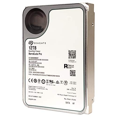 Seagate ST12000DM0007 12TB Festplatte Barracuda Pro-Desktop