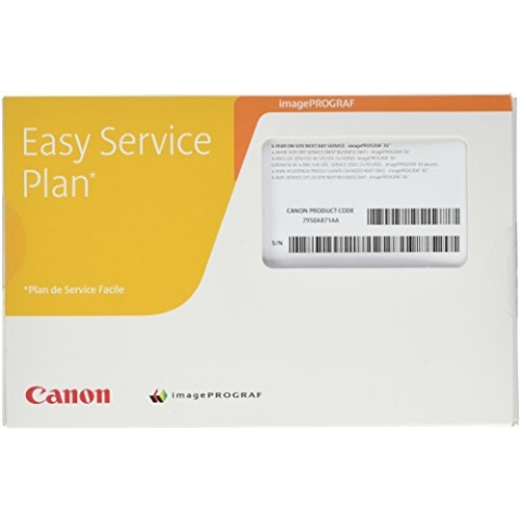 CANON Easy Service Plan 4 Ans Terrain Service 91,44 cm 36zoll ipf770/780/785 Next Business Day