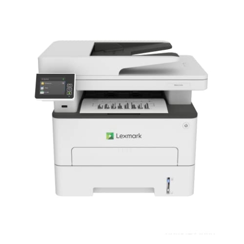 Lexmark MB2236i 3-in-1 Monolaser-Multifunktionsgerät (Drucker, Kopierer, Scanner, WLAN, Netwerkanschluß, bis zu 34 S./Min, autom. beidseitiger Druck, 7,2 cm-Touchscreen) weiß, grau