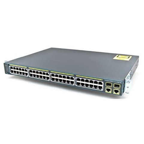 Cisco WS-C2960+48PST-L Catalyst 2960 Plus Gigabit Ethernet Switch (48-Port, RJ-45, SFP)