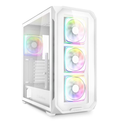 Sharkoon AK5G RGB White, ATX PC-Gehäuse
