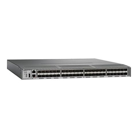Cisco MDS 9148S – Schalter – Managed – 48 x 16 GB SFP+ Faser Channel – Luftstrom hinten nach vorne – Rack montiert