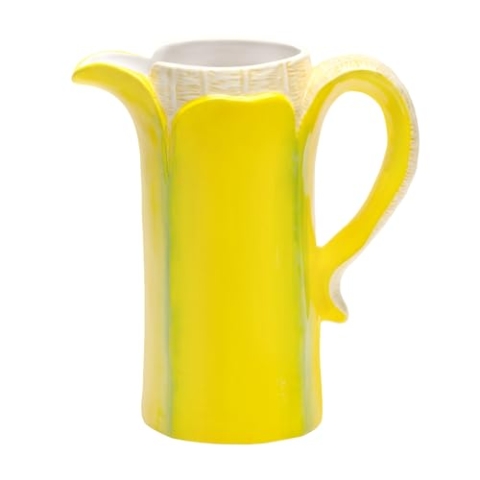 Banana Romance Carafe - dekorative Karaffe in Bananenform, ca 1,3 Liter Volumen