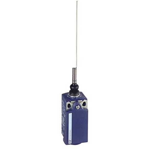 Telemecanique OsiSense XC - Fester Endschalter mit Mehrfachausrichtung, Katzenschnurhaar, Federrücklauf, Doppelpolig, Kunststoff, 1NC + 1NO, 240-250 V (AC/DC), 1 Eingang für M16 Kabel, XCKP2106P16
