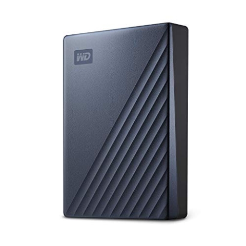 WD My Passport Ultra externe Festplatte 6 TB (mobiler Speicher, Metallgehäuse, herunterladbare Software, automatische Backups, Passwortschutz) Mitternachtsblau - auch kompatibel mit PC, Xbox und PS4