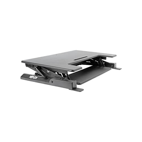 Tripp Lite WorkWise Height-Adjustable Sit-Stand Desktop Workstation, 36 x 22 in. Monitor Platform (WWSSD3622)