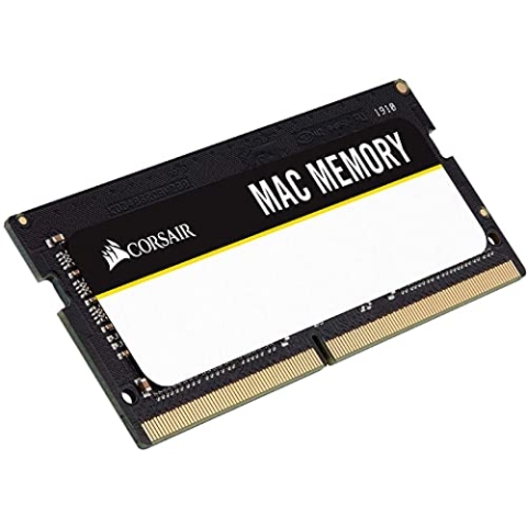 Corsair Mac Memory SODIMM 16GB (2x8GB) DDR3 1333MHz CL9 Speicher für Mac-Systeme, Apple-Qualifiziert - Schwarz