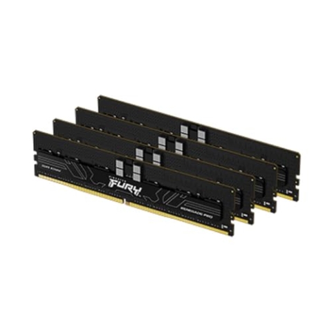 Kingston FURY Renegade Pro XMP 128GB 6000MT/s DDR5 ECC Reg CL32 DIMM (Kit mit 4) Speicher Übertaktbares ECC Registered DIMM - KF560R32RBK4-128