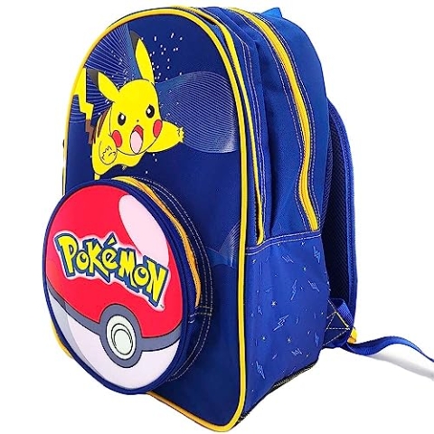company Großes Backpack Pokemon P 43 cm Blau 2022/2023, Farbe: Blau, Farbe: Blau