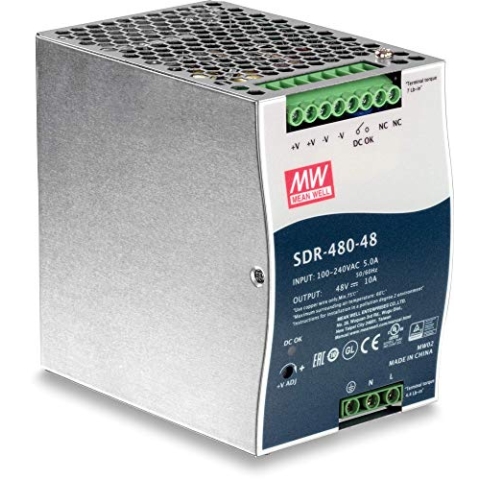 TRENDNET| Ti-S48048 |AC-zu-Dc|Din-Schienen-Netzteil