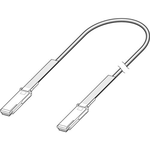 100 GB DAC QSFP28-QSFP28 0,5 m.