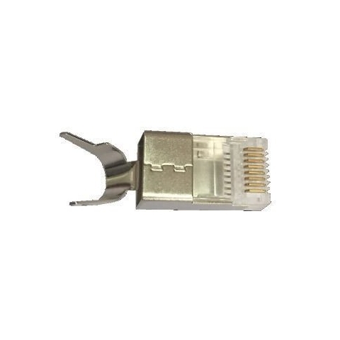 Modular Plug RJ45 MP8P8C CAT7FTP Shielded, 10pcs in one bagFor Stranded & Solid cable