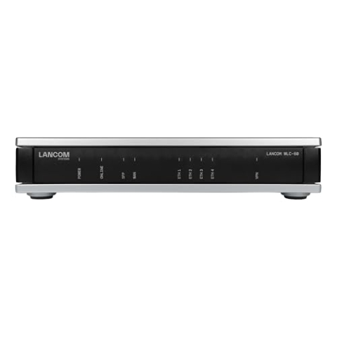 Lancom WLAN-Controller für zentrales Management von 6 (optional bis zu 60) Access Points/WLAN-Routern, automatische Erkennung, Konfiguration, Kanalzuweisung und Überwachung von WLAN-Geräten