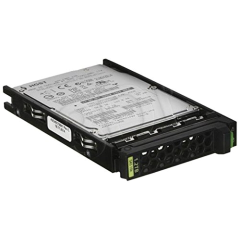 Fujitsu Enterprise – Festplatte – 1,2 TB – Hot-Swap-fähig – 2,5 Zoll – SAS 6 Gbit/s – 10000 U/min – für Primergy RX100 S8, RX1330 M1 (2,5 Zoll), RX2530 M1 (2,5 Zoll), RX4770 M1 (2,5 Zoll), RX4770 M1