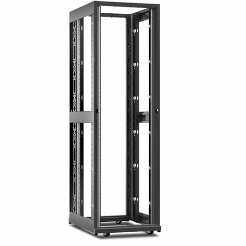 APC NetShelter AV Enclosure with 10-32 Threaded Rails - Rack - Schwarz - 42U Schwarz Rack