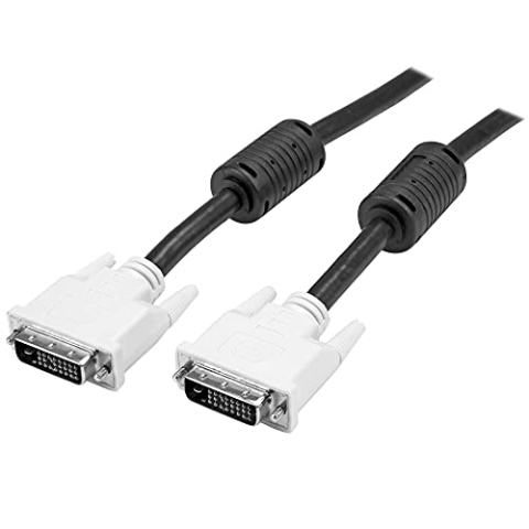 StarTech.com 7m DVI-D Dual Link Kabel - DVI 24+1 Pin Monitorkabel - DVI Anschlusskabel mit Ferritkernen - St/St