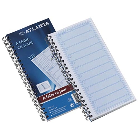 Jalema 2570721400 Daily Appointment Book 125 Seiten, blau, weiß