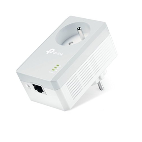 TP-Link CPL AV600 (600 Mbps), 1 Fast Ethernet-Port, integrierter Stecker (TL-PA4015P)