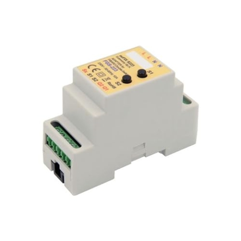 Eutonomy Adapter euFIX für die DIN-Schiene für FIBARO Double Switch mit Knöpfen, euFIX S223