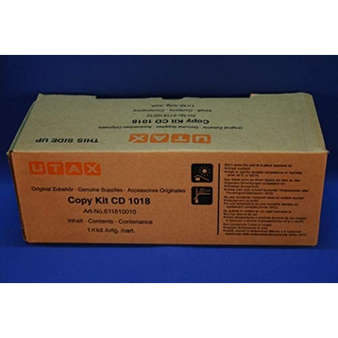 UTAX 611810010 Original Toner für Kopierer DC2018/CD1018 schwarz