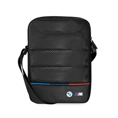 BMW Carbon & PU Nylon Tablet Tasche 10 Zoll - Schwarz
