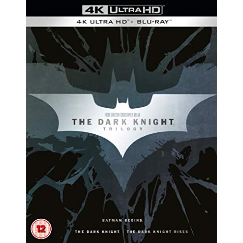 The Dark Knight Trilogy [Batman] [4K Ultra HD] [2012] [Blu-ray] [2017]