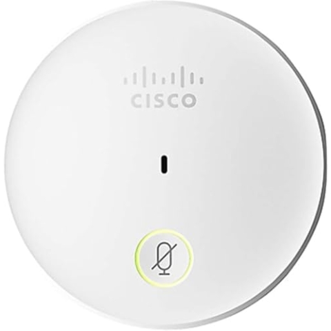 Cisco Systems Mikrofon - 80 Hz bis 20 kHz - kabelgebunden - 7,5 m -34 dB - Begrenzung - omnidirektional - Tischhalterung - Mini-Phone (CS-MIC-Table-J=)