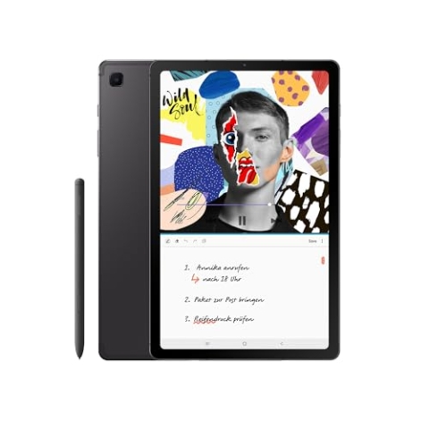 Samsung Galaxy Tab S6 Lite WiFi Enterprise Edition, inklusive Stift, 10,4 Zoll Android Tablet, 128 GB, 7.040 mAh starker Akku, Business Tablet, Gray