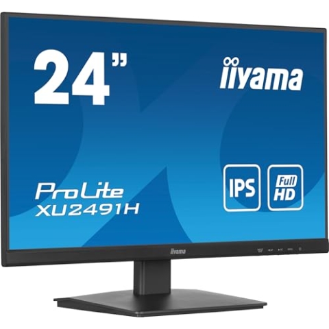 iiyama Prolite XU2491H-B1 60,5cm 23,8" IPS LED-Monitor Full-HD 100Hz HDMI DP Adaptive Sync schwarz