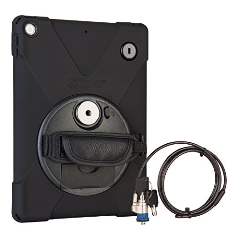 The Joy Factory axtion Bold wasserbeständig Rugged stoßfest Schutzhülle für iPad 2/3/4, integrierte Displayschutzfolie schwarz/schwarz (cwa102) aXtion Bold MPS iPad 9.7 5th Gen