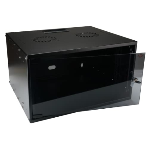 EFB 19 Zoll 12HE Wandgehäuse Basic, Tiefe 600mm 1-teilig, Flat Pack, RAL9005