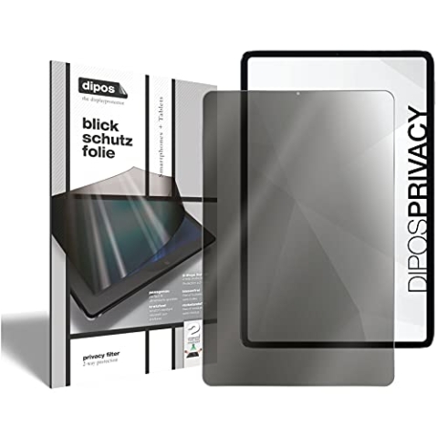 dipos 1x Blickschutzfolie kompatibel mit Xiaomi Mi Pad 5, Anti-Shock Schutz-Folie, für die Sitznachbarn bleibt das Display schwarz