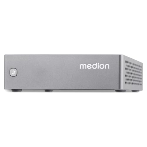 MEDION S06 Mini PC (Intel Core i5-1335U, 16GB DDR4 RAM, 512GB SSD, LAN, WLAN, VESA, HDMI, DP, ohne OS)