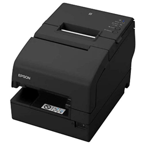 Epson TM H6000V-204P1 - Thermischer Line-/Matrixdrucker - 230 x 297 mm Rolle (7,95 cm) - 180 x 180 DPI - 9 Pin - bis zu 350 mm/Sek. - USB, LAN, Serie, NFC, USB 2.0 Host - Schwarz