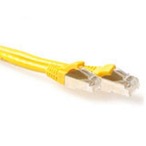 ACT CAT6A S/FTP LSZH SNG YL 15.00M