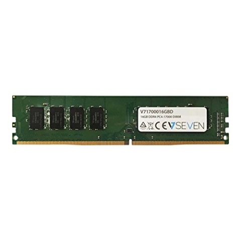 V7 V71700016GBD Desktop DDR4 DIMM Arbeitsspeicher 16GB (2133MHZ, CL15, PC4-17000, 288pin, 1.2 Volt)
