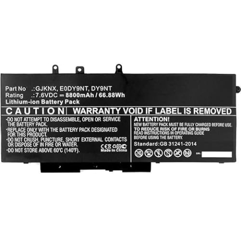 MBXDE-BA0145 Notebook-Akku - Komponente für Notebook, Dell Latitude 14 5491 15 5591 5280 5290 5480 5490 5495 5580 5590 Precision 3520 3530