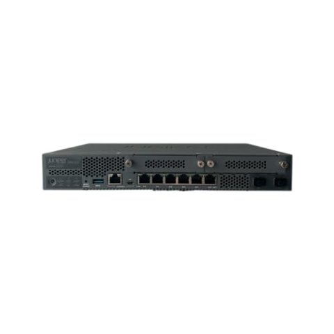 Juniper Networks SRX320 Gateway 8 Port Sicherheitsausrüstung, GigE, HDLC, Frame Relay, PPP, MLPPP, MLFR Luftstrom von vorne nach hinten