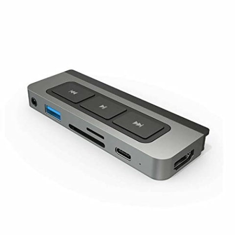 Hyper Drive Media 6-in-1 USB-C Hub for iPad Pro/Air