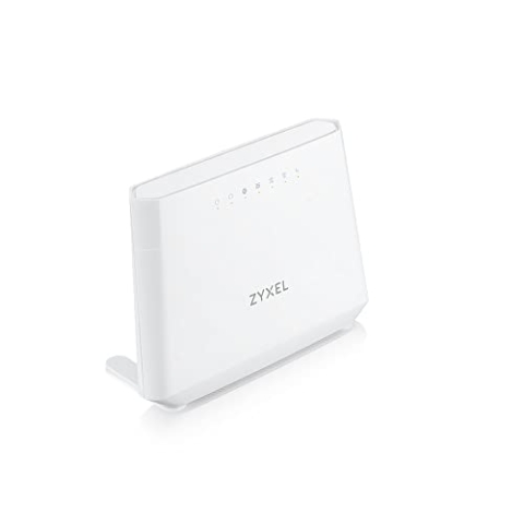 ZYXEL DX3301-T0-EU02V1F WiFi 6 AX1800 VDSL2 5-Port SUPER VECTORING Gateway (Upto 35B) and USB