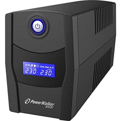 PowerWalker Onduleur Basic VI 1000 STL FR - 1000VA, 10121080, blau