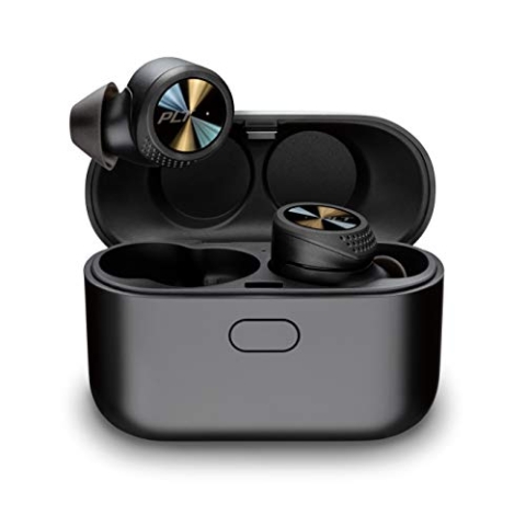 Plantronics BACKBEAT PRO 5100 True Wireless Bluetooth Headset/Kopfhörer, In-Ear, IP54 und Noise-canceling, Schwarz