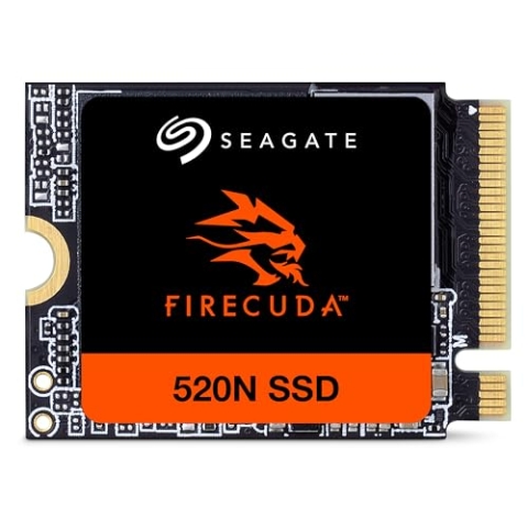 Seagate FireCuda 520N 1024GB NVMe Gaming SSD, M.2 2230-S2,PCIe G4 x4, inkl. Data Rescue Service, Garantie, Modellnr.: ZP1024GV3A002