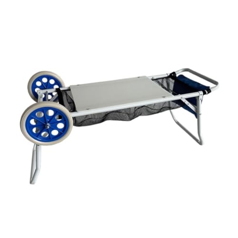 Marbueno Mehrzweckwagen Weiß PVC Stahl Red 108 x 51 x 51 cm