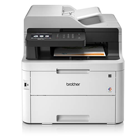 Brother MFC-L3750CDW A4 Farblaserdrucker, Wireless und PC verbunden, Drucken, Kopieren, Scannen, Faxen und 2 Duplexdruck