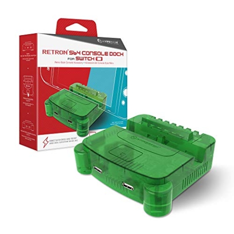 SRPJ Hyperkin RetroN S64 Console Dock for Switch (Lime Green) [SRPJ2180]