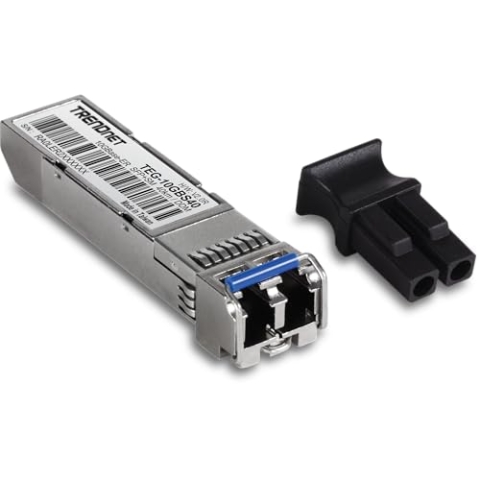 TRENDnet 10G-ER SFP+ Modul, Single Mode, LC Transceiver Modul, Bis zu 40 km, TEG-10GBS40